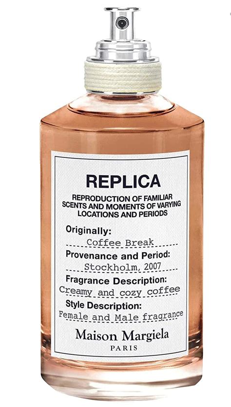 replica perfume coffee break sample|margiela coffee break.